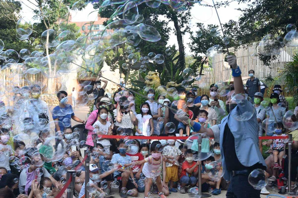 動物園五天連假園內表演活動